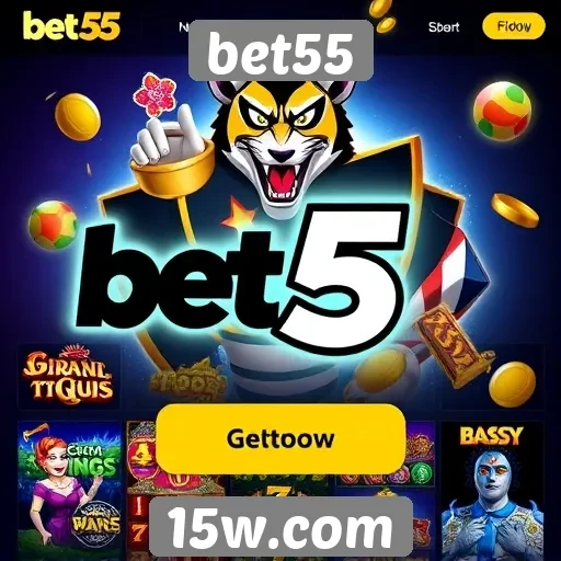 Novidades no catálogo de jogos do site bet55